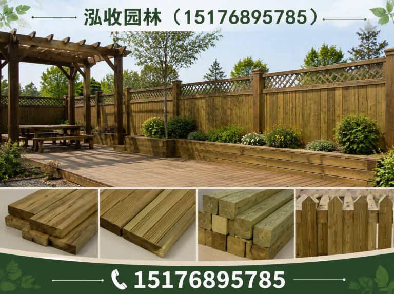 长沙防腐木凉亭展示图