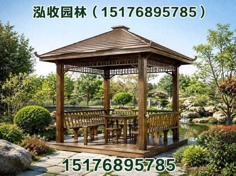 长沙京津冀防腐木工程展示图